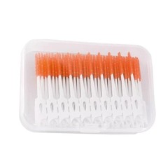40 Pcs/Pack Dental Rubber Interdental Soft Rubber Floss Gum Toothpick Brushes