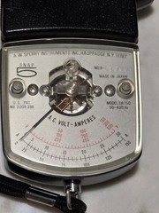 A.W. Sperry SNAP 5 Model SR 150 Multi Tester Leads Manual & Case Made Japan
