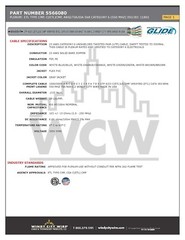 Windy City Wire 23/4P CAT6 550MHz UTP Network Cable CMP Plenum Gray /100ft