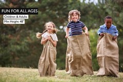 Burlap Bags Wholesale Bulk (50) 24 x 40 – Sacks Potato Race Sandbags Home Depot
