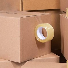 Premium Clear Carton Box Sealing Packing Tape 2.5 Mil Thick 2″x110 yard