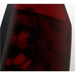 2pcs Tail Light Clear Lens Dark Red Housing L/R GMC Envoy XL 02 Denali 05-06
