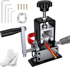 Hand Crank Drill Operated Wire Stripper 0.06″-1″ Copper Recycling Stripping Tool