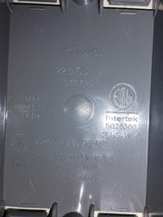 1-Gang New Work 22.5 Cu In Electrical Outlet Box w/ Mounting Bracket – 100-Pack