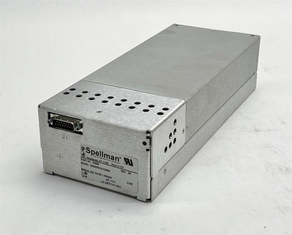 Spellman High Voltage DC Power Supply 0-30kV 400uA 0.4mA CZE30PN/24/X3000