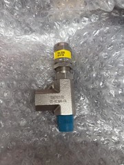 New Swagelok SS-RL3M4-F4 RELIEF VALVE, 1/4″ MNPT x 1/4″ FNPT Range 10-225 PSI