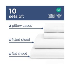 Bulk Case Pack of 10 Sheet Sets – Complete 4 Piece Sheet Sets -… USA FAST SHIP