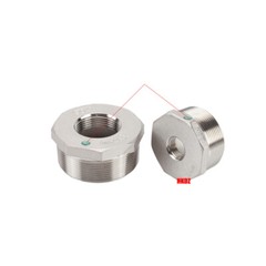 Stainless Steel 304 Female to Male BSP Threaded Fitting Reducing Bushes Adaptors