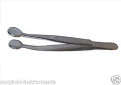 SS Meibomian Gland Forceps C Collins Expressor for Dry Eyes Ophthalmic Tweezers