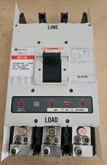 1) Cutler-Hammer MDL 50k 800A 3-Pole Circuit Breaker 551-600V MDL3800F MT3800T
