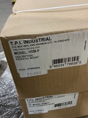 TPI Corp. HDM-P, Heavy Duty Industrial Pedestal Fan Mount #4148FMLJ50