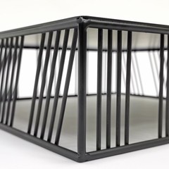 FixtureDisplays 12X12X3.3″ Multi-Purpose Metal Display Riser for Food & Home