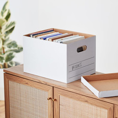 Storage/Filing Boxes with Lift-Off Lid – Letter/Legal Size, Sturdy, Easy Assembl