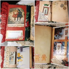 CHUNKY Junk Journal Memories Christmas in July Handmade 100+ pages