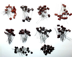 Lot Of 150 Pieces Silver Mica Capacitors 10 Values 33 Pf To 1100 Pf N271