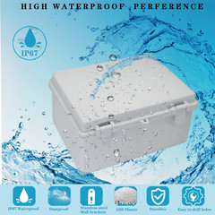 Outdoor Waterproof Electrical Box Junction Box Weatherproof IP67 ABS Plastic ..