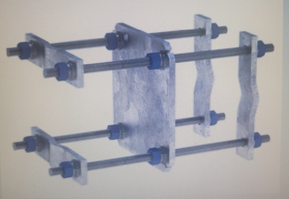 New Perfect Vision Universal Crossover plate Kit 1-1/2to5 Pipe PV-CO-U
