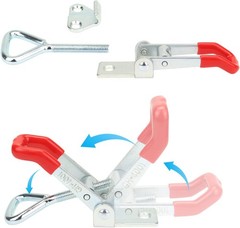 6 Pack Toggle Latch Clamp, Pull Latch, Adjustable Toggle Clamp Latch, Heavy Duty