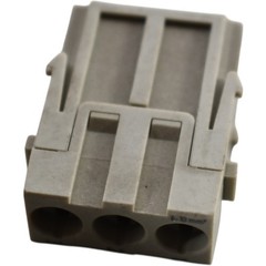 NEW Harting 09140032602 Han Modular Male Connector Insert 3 Position 40A 690V