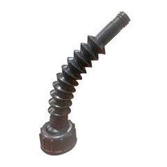 FLEXIBLE REPLACEMENT GAS SPOUT WITH 2 SCREW COLLAR CAPS – (FITS Pack of 3)