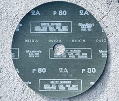 Premium ￼80 Grit Aluminum Oxide Resin Fiber Disc 100 ￼Qty 7 X 7/8 Grinding Discs
