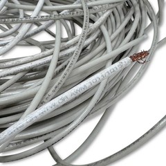Boulder AWM 1015/MTW Hook Up Wire Spool White 600V 105C ~1.4 lbs Copper