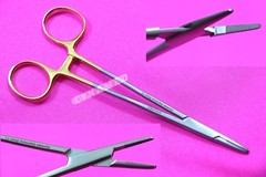 NEW GERMAN T/C MAYO HEGAR NEEDLE HOLDER DRIVER 7″ WITH TUNGSTEN CARBIDE INSERTS