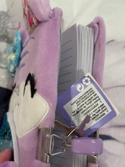 Claire’s sequin sparkle candy cat purple fluffy cat diary journal set*sold out*