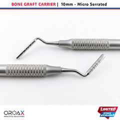 Dental Bone Grafting Plugger Carrier Compactor 10mm Lightweight OROAX