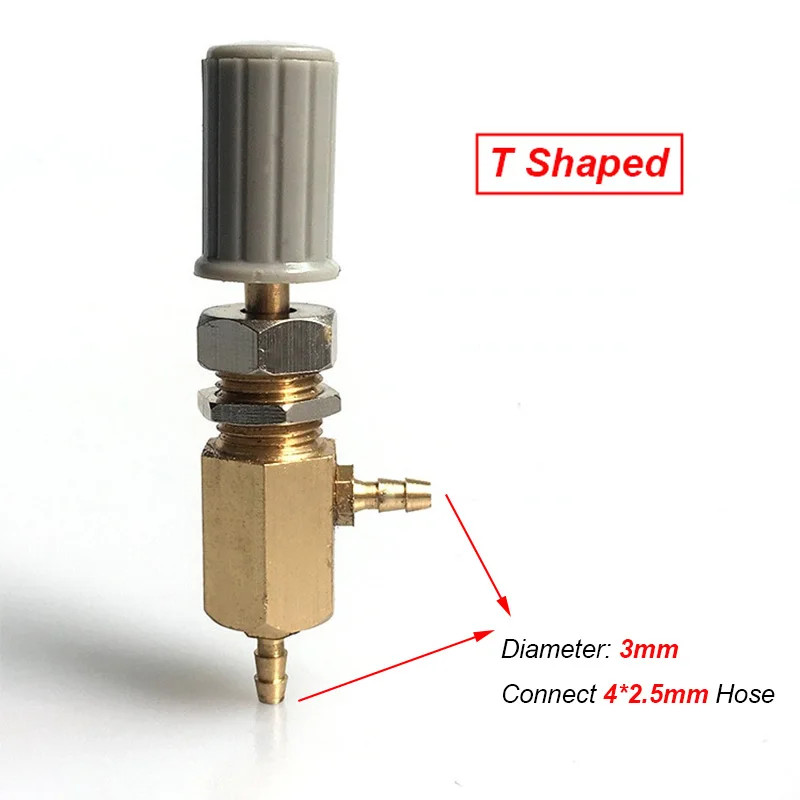 2x Dental chair water control regulating valve switch 3mm/5mm nozzle Accessories