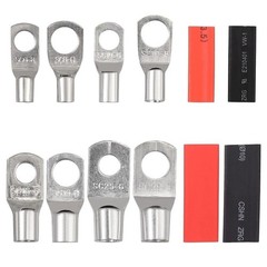Crimping Tool Cable Lug Crimper Wire Plug Pliers Battery Terminal Assortment Kit