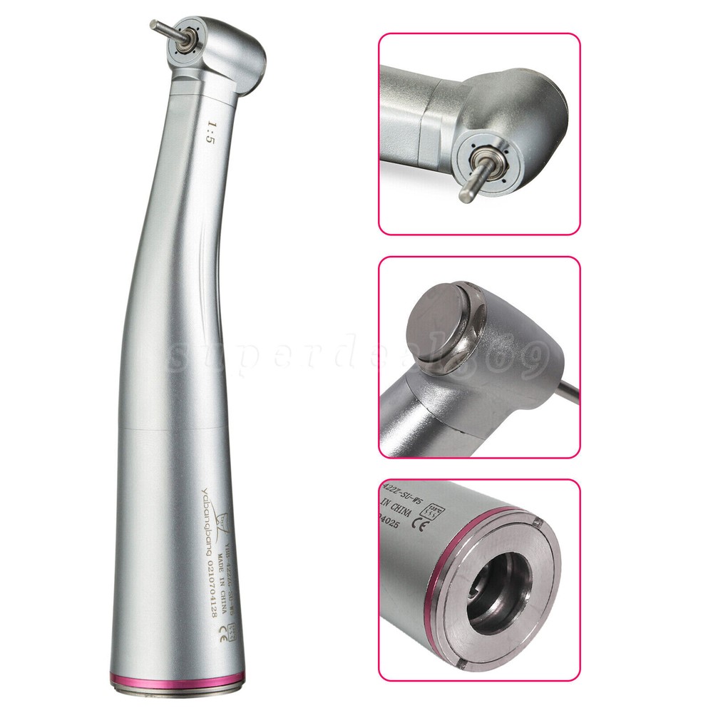 YABANGBANG Dental 1:5 Increasing Contra Angle Handpiece Fit KaV Electric Motor