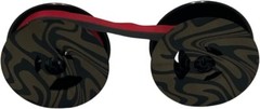 FJA Universal Typewriter Ribbon on Custom 2″ Spool x 1/2 Inch BLACK/RED INK