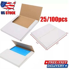25PCS Vinyl Record Shipping Boxes 12.5″ LP Album Mailers Cardboard Packaging