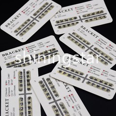 Dental Orthodontic Bracket Mini/Standard Roth MBT Edgewise 018/022 3/345 Hooks
