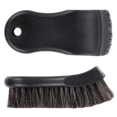 1 pc Horsehair Leather Cleaning Brush Car Interior Detailing Tool
