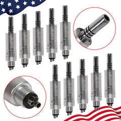 10X Dental Air Motor Slow Low Speed Handpiece Air Turbine Inner Water Spray WY4