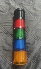 Siemens Signaling Column Stack Light Tower Red Yellow Blue Green Black