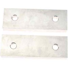 Gibraltar 6-1/8″ Wide x 2″ High x 1″ Thick, Flat/No Step Vise Jaw Soft, Alumi…