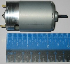 Mabuchi 555 12V DC Motor – Printer / Portable Drill / Robotics Hobby Motor