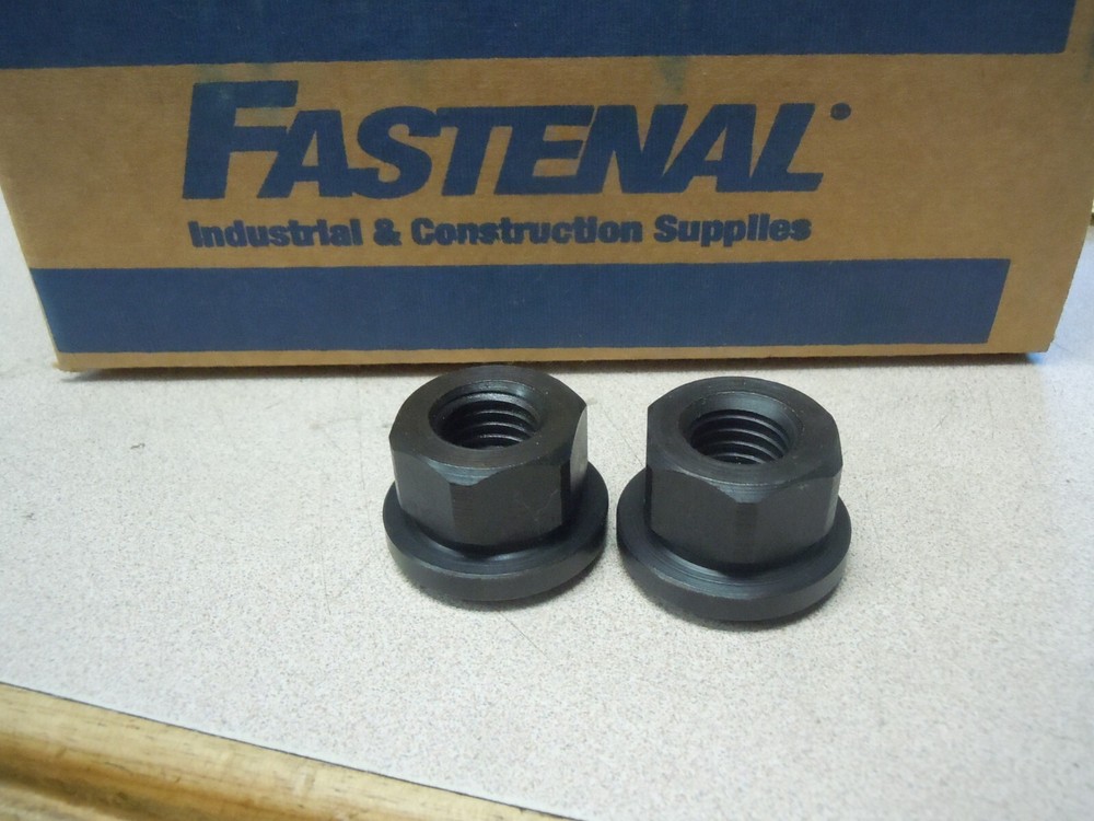 5/8″-11 Black Oxide 12L14 Steel Spherical Flange Nut Assembly. LOT OF 2