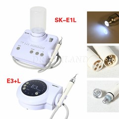 LED Dental Ultrasonic Scaler Handpiece fit SKYSEA EMS Cavitron (2 Bottles)