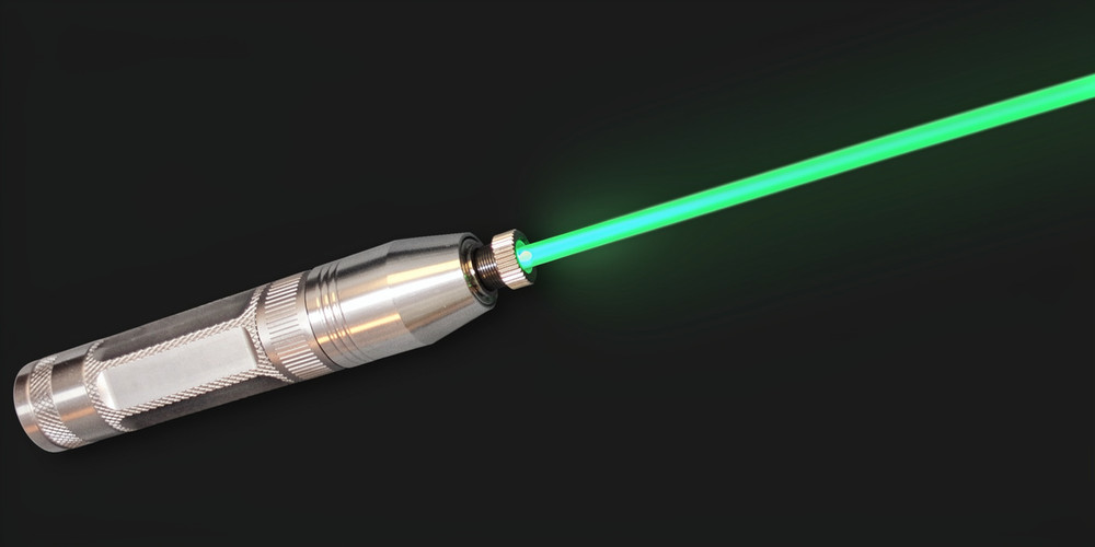 500mW Green Laser – Silver Bullet Edition – 5-Modes – Sharp Diode – Pocket Sized