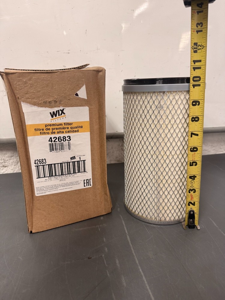 WIX Premium HD Round Air Filter for Select Case & Case IH Equipment – 42683