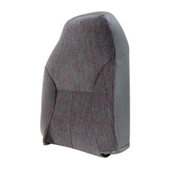 Driver Side Top Lean Back Cloth Seat Cover Mist Gray for Dodge Ram 1998-2002