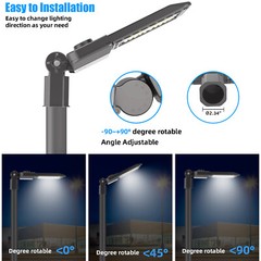 2-PACK LED Parking Lot Lights Module Street Pole fixture Shoebox Area Light 300W