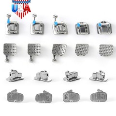 Dental Orthodontic Brackets Brces 1st buccal tube Self Ligating ROTH/MBT 0.022