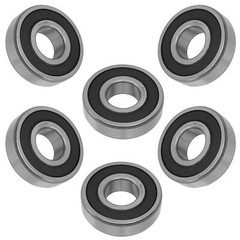 Caltric 6305-RS 6305RS 6305 RS Deep Groove Rubber Sealed Ball Bearings 12x28x8