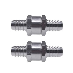 2x 10mm 3/8″ Fuel Line Non-Return One Way Air Fuel Oil Check Valve Diesel Gas