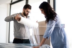 18″ Stretch Film/Wrap 1500 feet 7 Layers 80 Gauge Heavy Duty Clear Cling 4 ROLLS